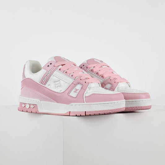 Louis Vuitton LV Trainer X1 Max – Pink Embossed Edition | Luxury Classic Peak