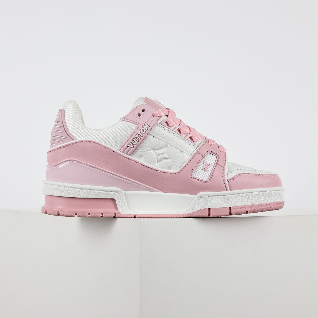Louis Vuitton LV Trainer X1 Max – Pink Embossed Edition | Luxury Classic Peak