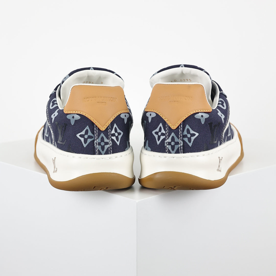 Louis Vuitton Suede Biscuit Sneakers