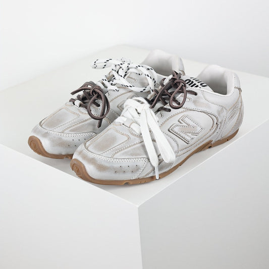 Miu Miu x New Balance 2002R Retro Sneakers in White
