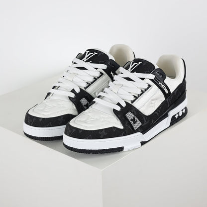 Louis Vuitton LV Trainer X1 Max – Black Denim Edition | Luxury Classic Peak