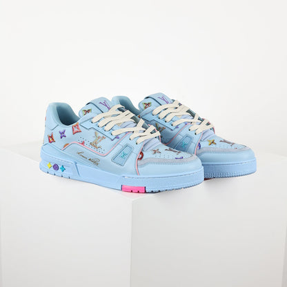 Louis Vuitton Trainer X1 Max – Blue Donut | Luxury Classic Edition