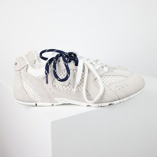 Miu Miu Mesh & Suede Retro Runner Sneakers