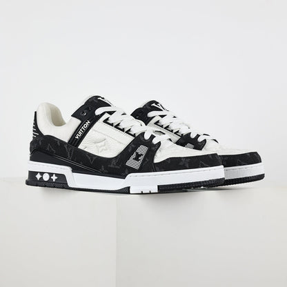 Louis Vuitton LV Trainer X1 Max – Black Denim Edition | Luxury Classic Peak