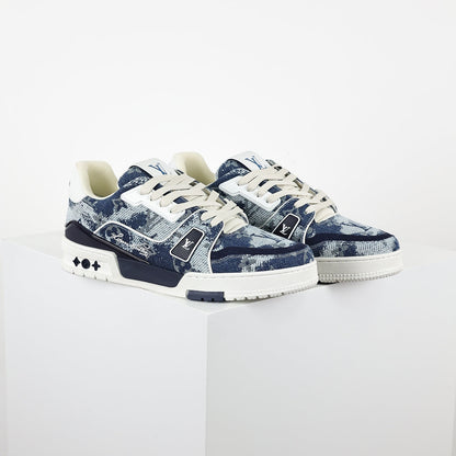 Louis Vuitton Trainer X1 Max – New Denim Edition | Luxury Classic Peak