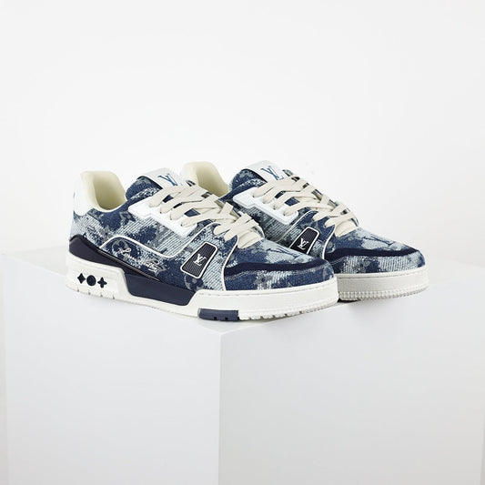Louis Vuitton Trainer X1 Max – New Denim Edition | Luxury Classic Peak