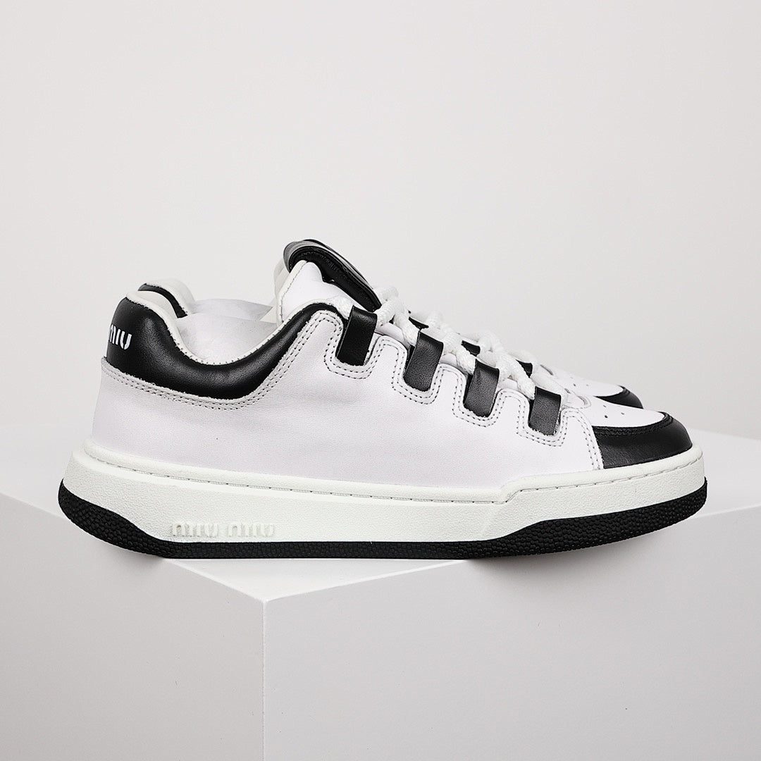 Miu Miu New Autumn Casual White Sneakers