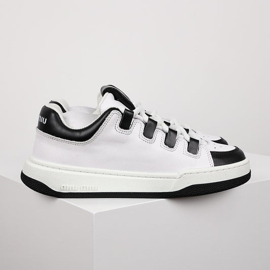 Miu Miu New Autumn Casual White Sneakers