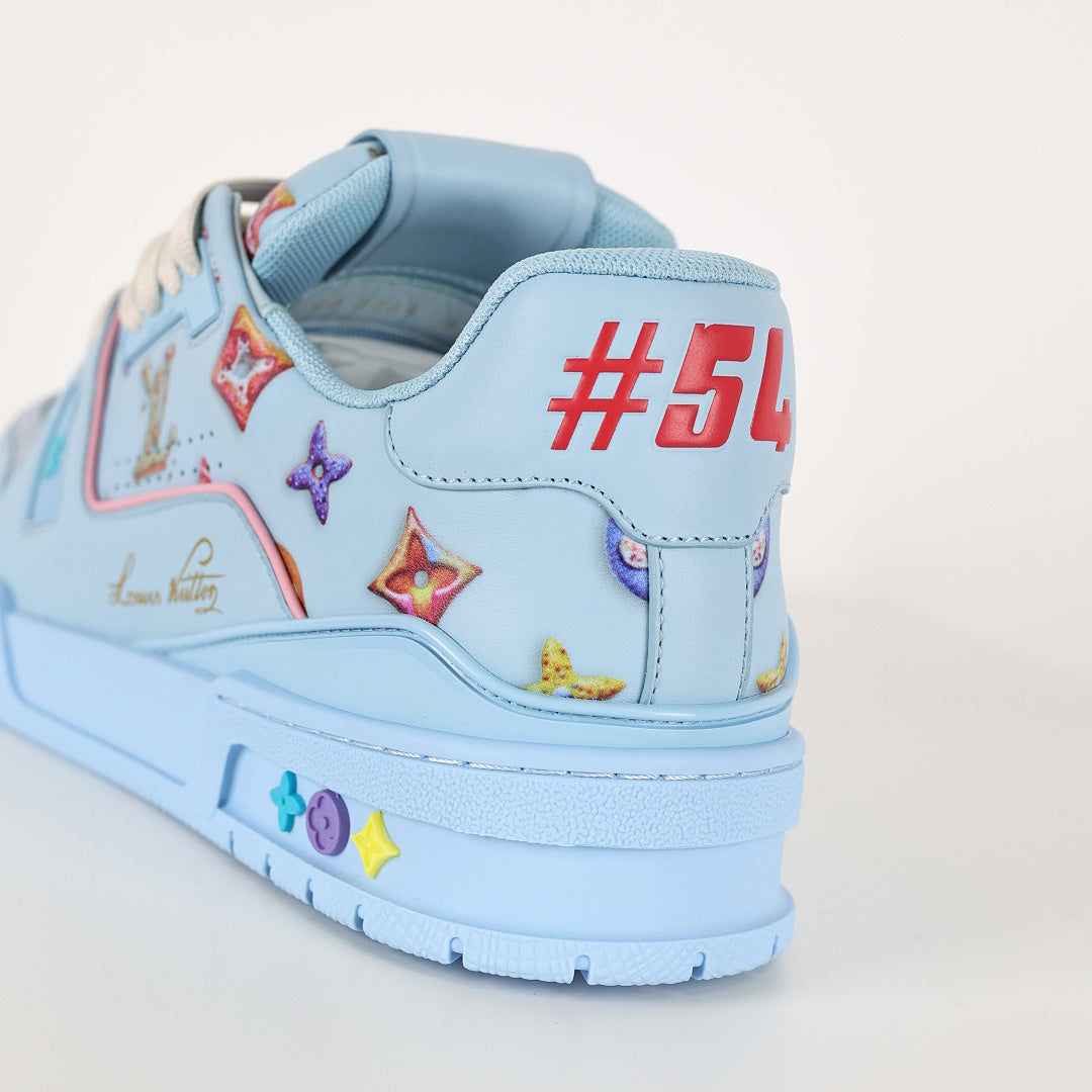Louis Vuitton Trainer X1 Max – Blue Donut | Luxury Classic Edition