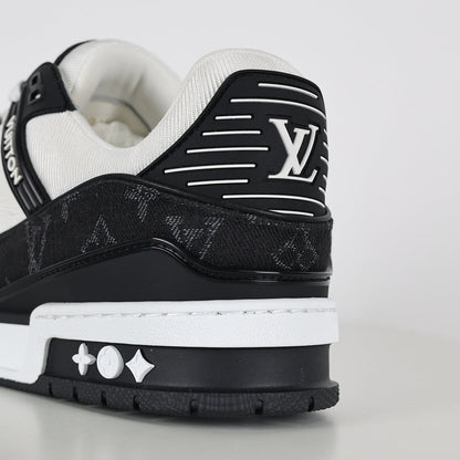 Louis Vuitton LV Trainer X1 Max – Black Denim Edition | Luxury Classic Peak