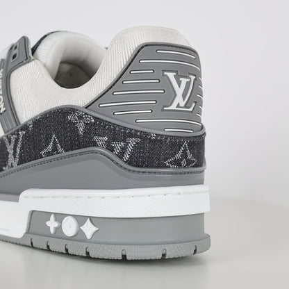 Louis Vuitton LV Trainer X1 Max – Grey Denim Edition | Luxury Classic Peak