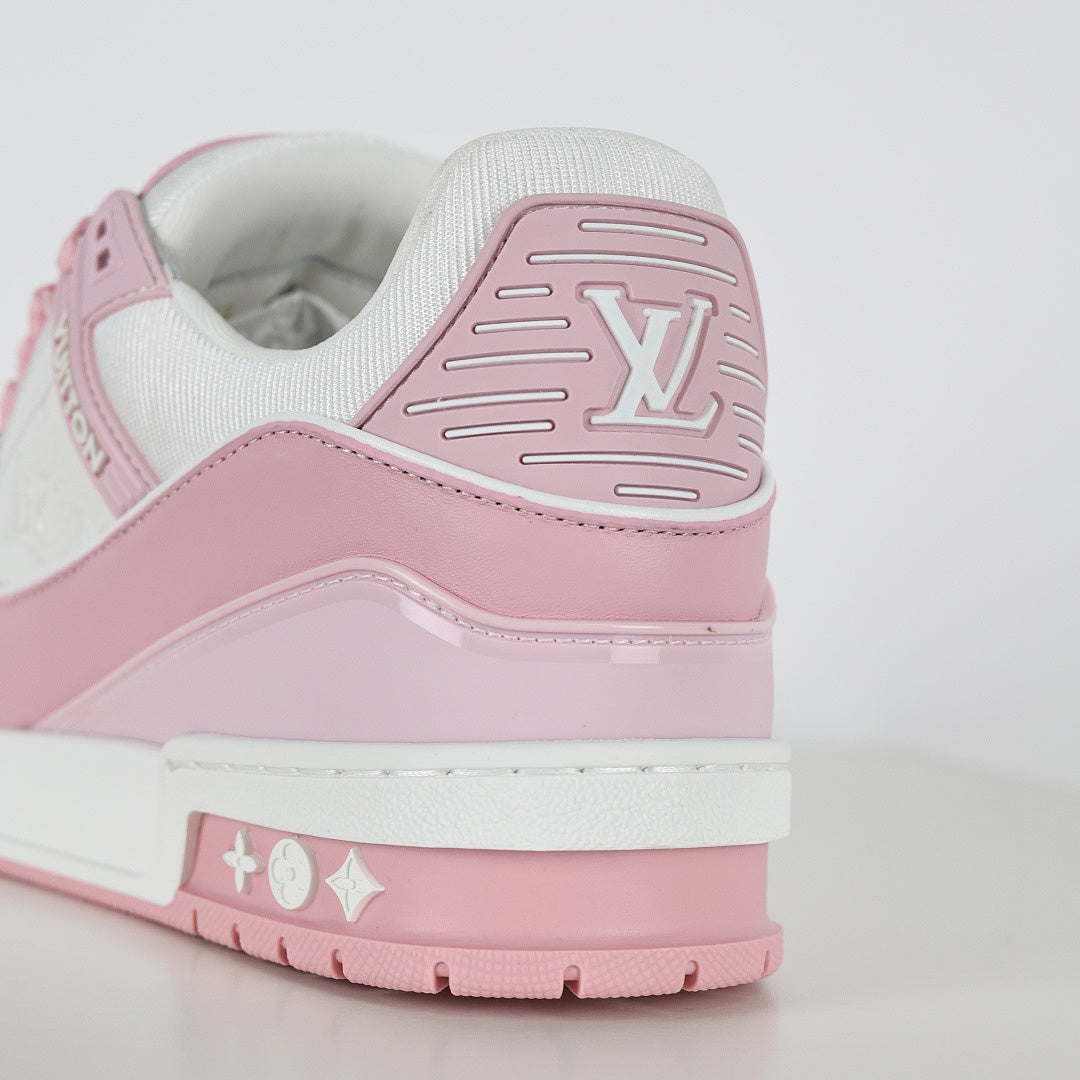 Louis Vuitton LV Trainer X1 Max – Pink Embossed Edition | Luxury Classic Peak