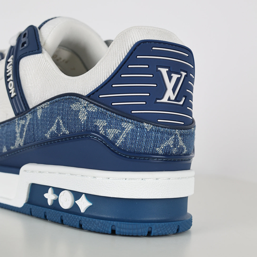 Louis Vuitton Trainer X1 Max – Blue Denim Edition | Luxury Classic Peak