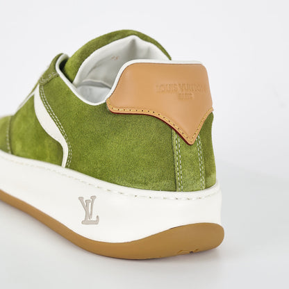 Louis Vuitton Suede Biscuit Sneakers