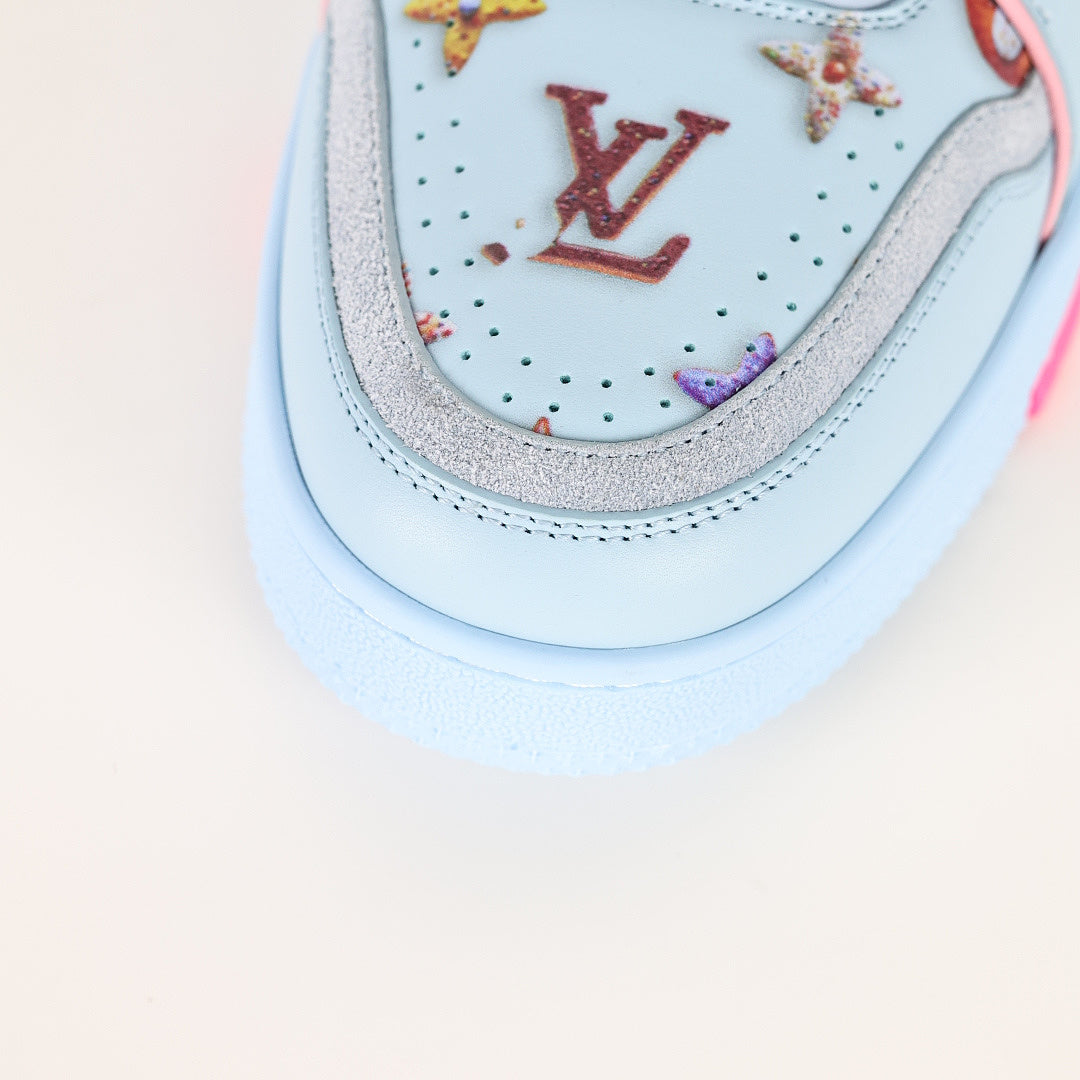 Louis Vuitton Trainer X1 Max – Blue Donut | Luxury Classic Edition