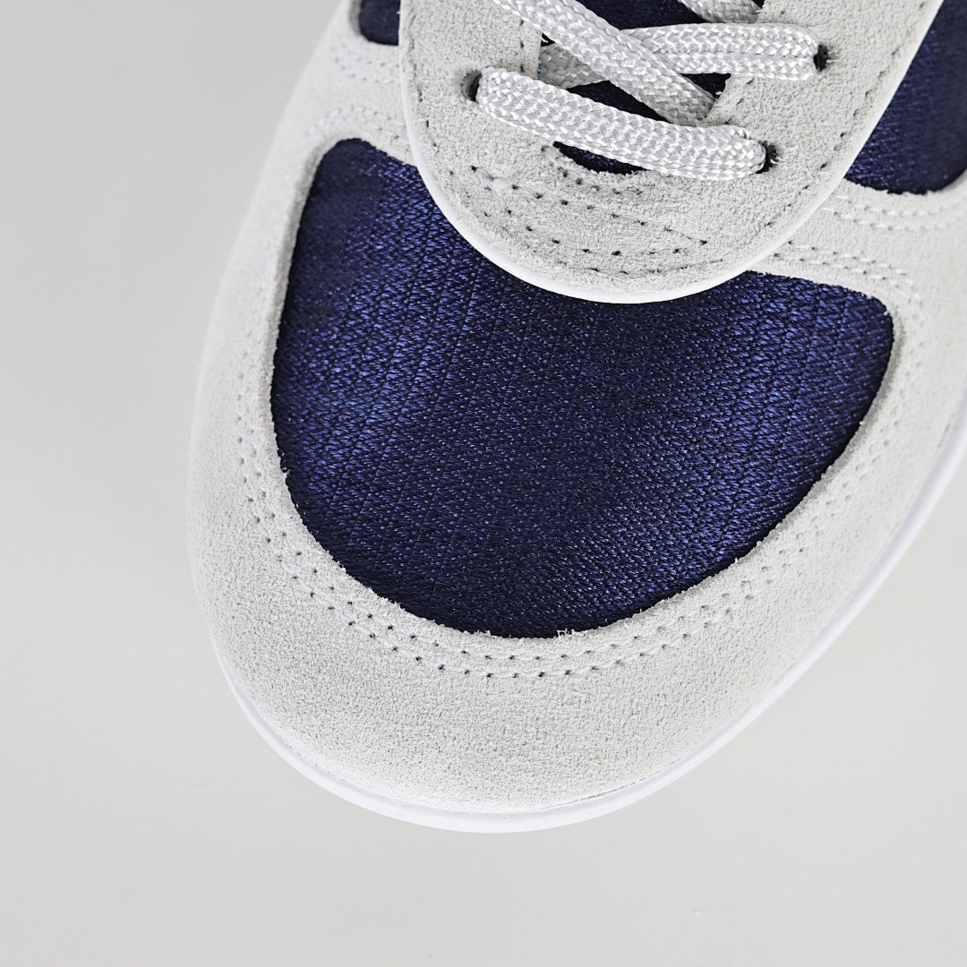Miu Miu Tri-Color Suede & Velvet Trainer Sneakers