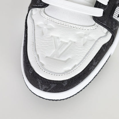 Louis Vuitton LV Trainer X1 Max – Black Denim Edition | Luxury Classic Peak