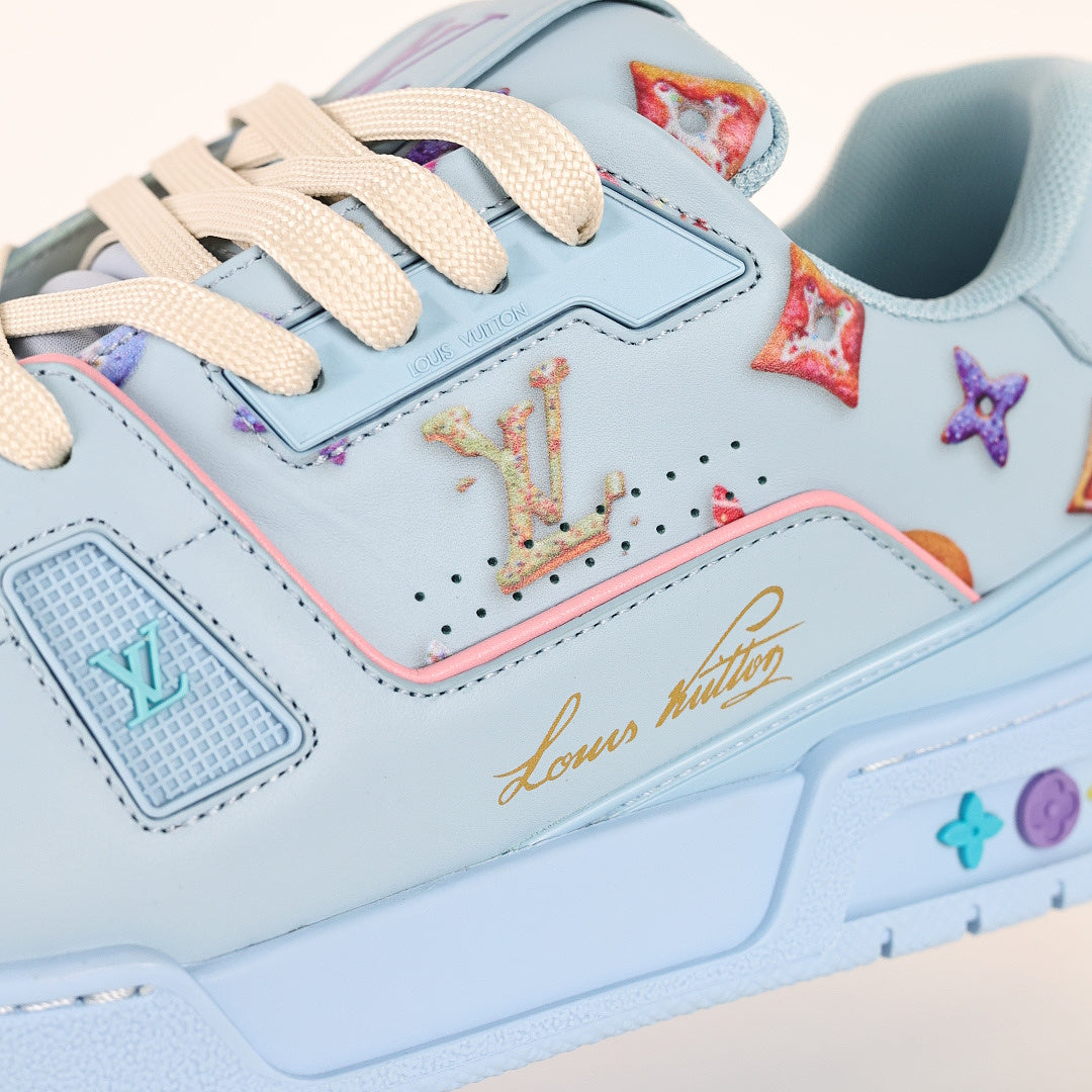 Louis Vuitton Trainer X1 Max – Blue Donut | Luxury Classic Edition