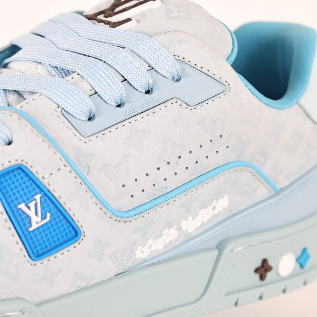 Louis Vuitton LV Trainer X1 Max – Taylor Blue Edition | Luxury Classic Peak