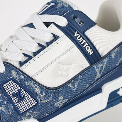 Louis Vuitton Trainer X1 Max – Blue Denim Edition | Luxury Classic Peak