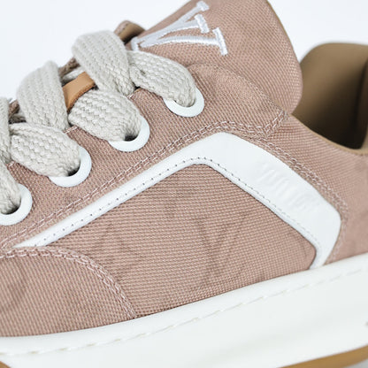 Louis Vuitton Suede Biscuit Sneakers