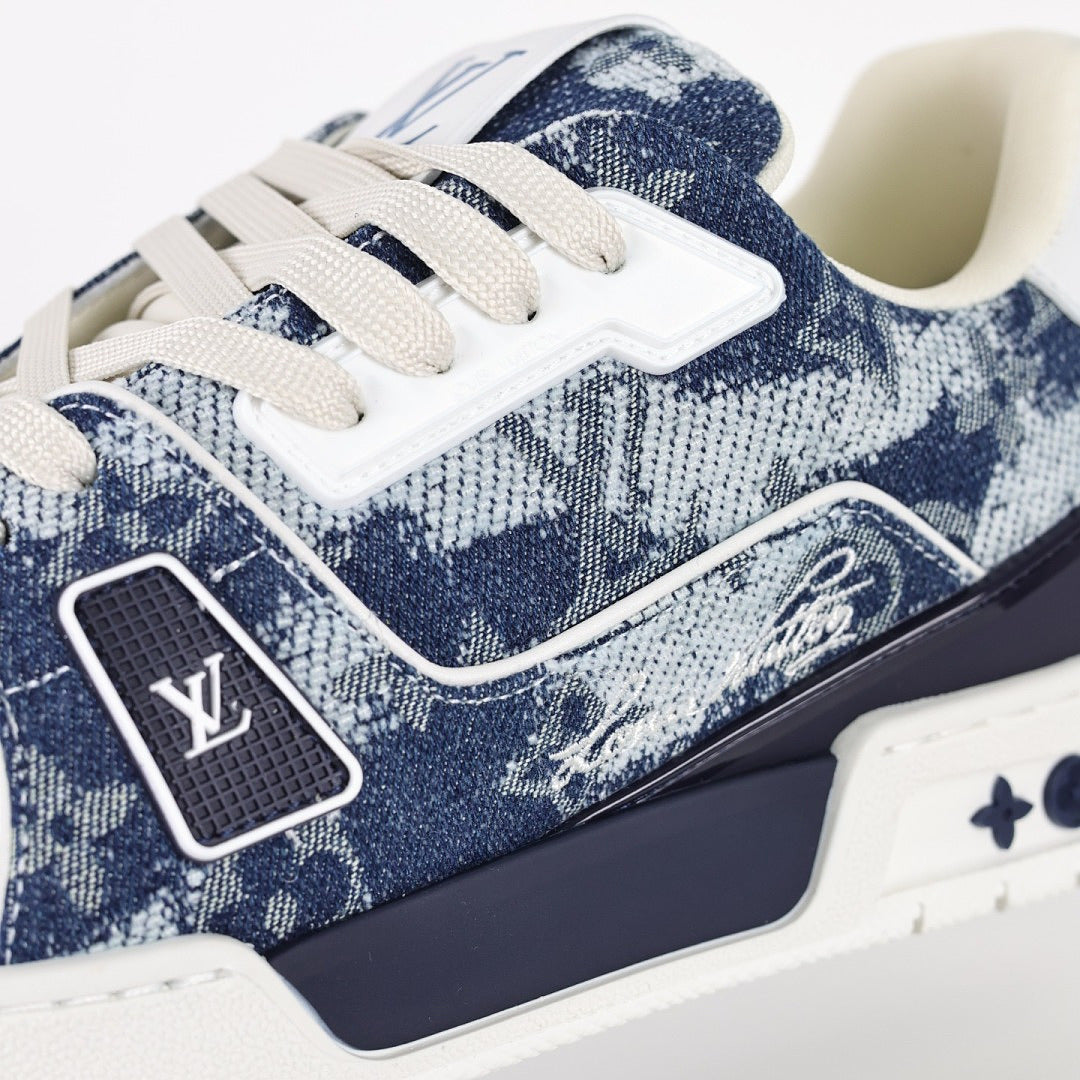 Louis Vuitton Trainer X1 Max – New Denim Edition | Luxury Classic Peak