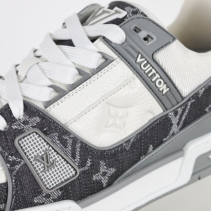 Louis Vuitton LV Trainer X1 Max – Grey Denim Edition | Luxury Classic Peak