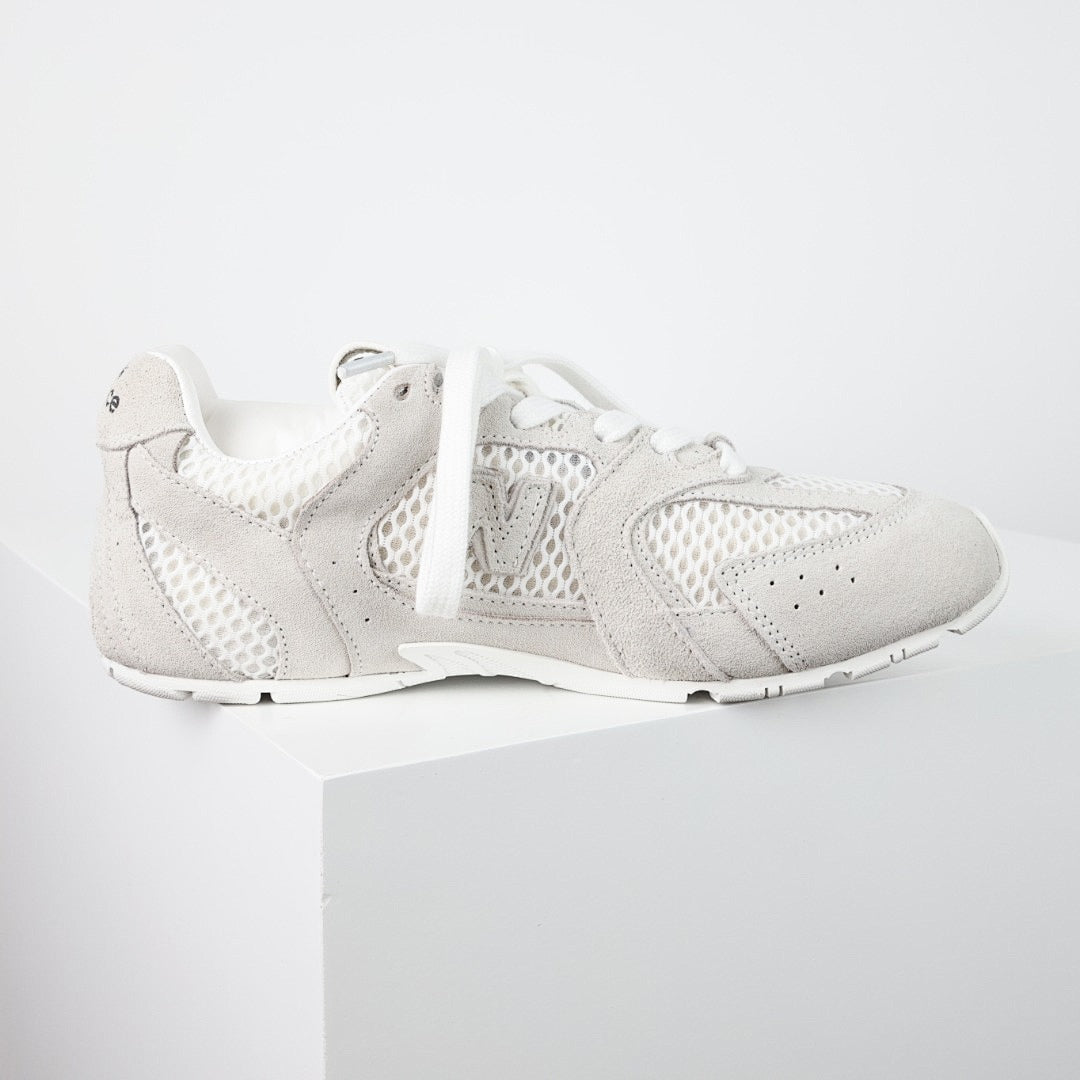 Miu Miu Mesh & Suede Retro Runner Sneakers