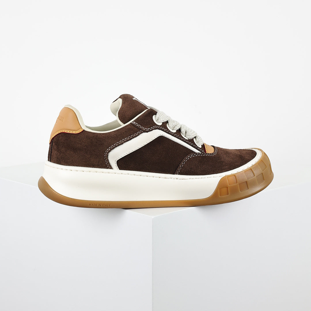Louis Vuitton Suede Biscuit Sneakers