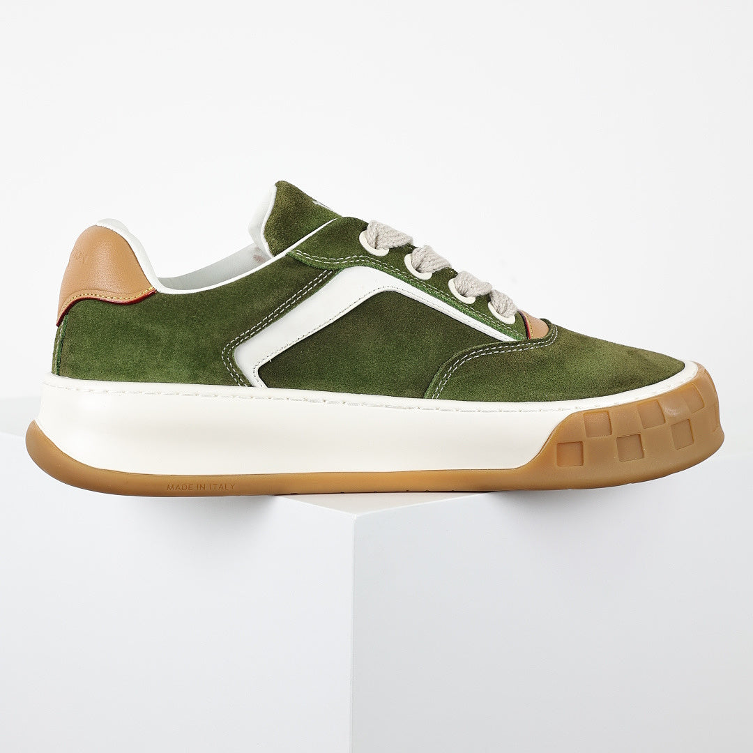 Louis Vuitton Suede Biscuit Sneakers
