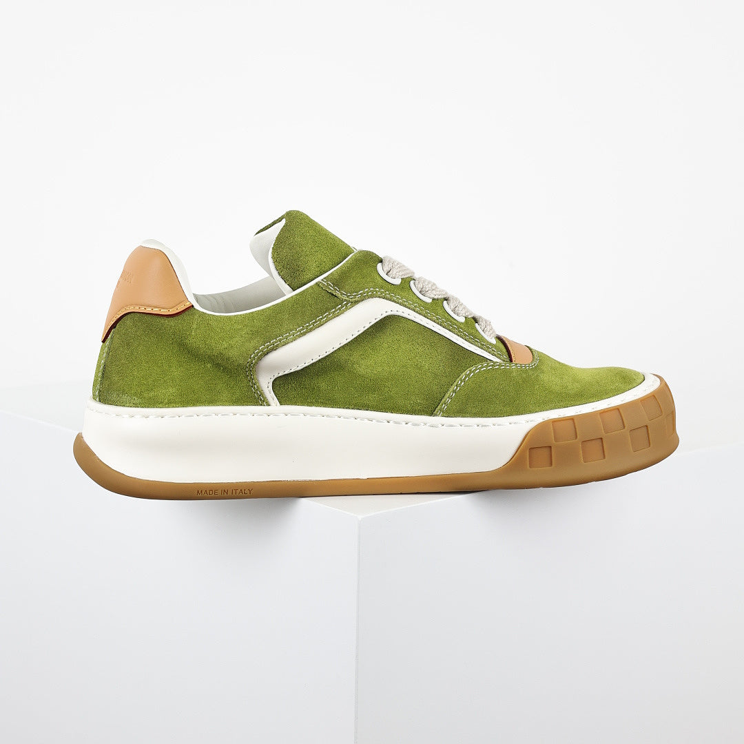 Louis Vuitton Suede Biscuit Sneakers