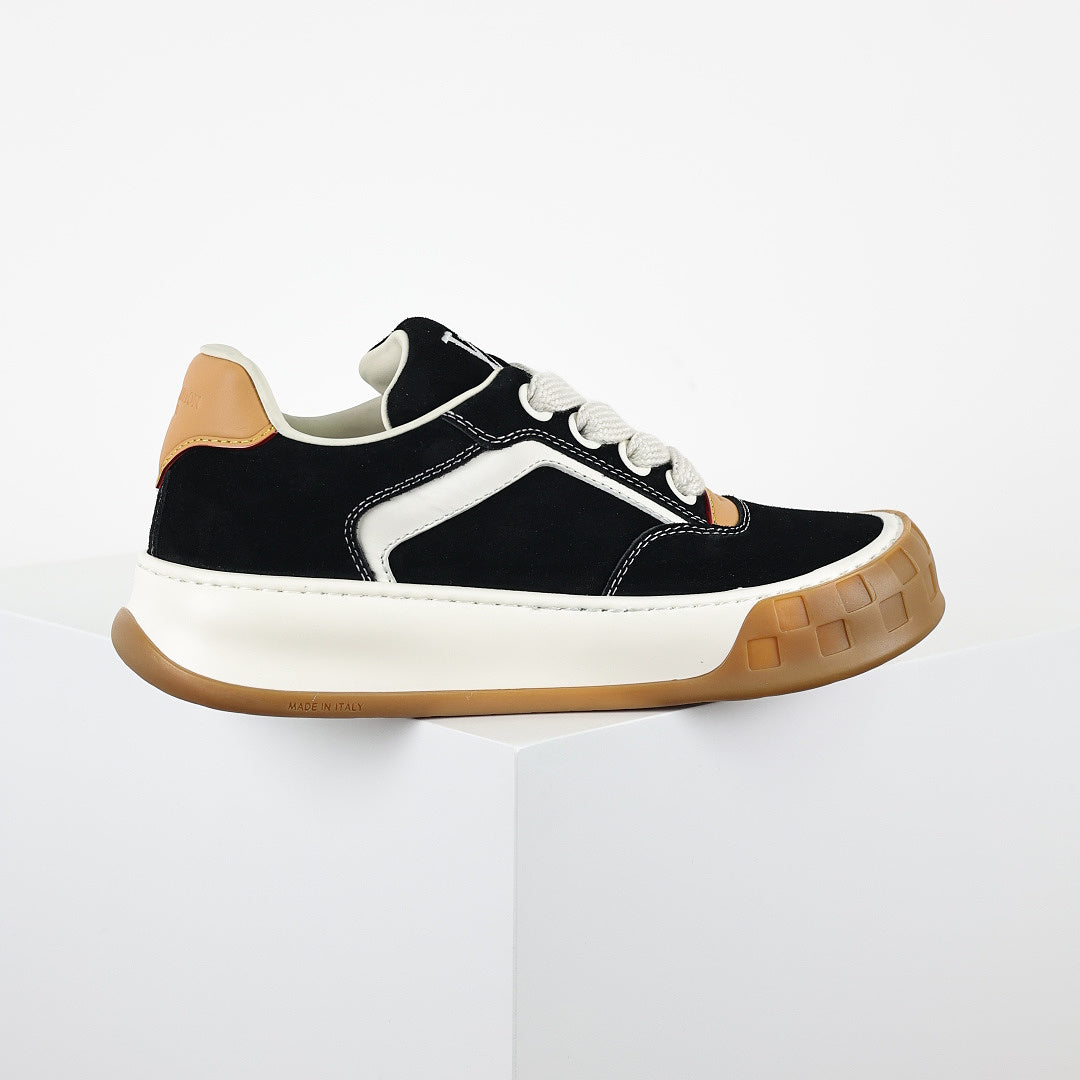 Louis Vuitton Suede Biscuit Sneakers