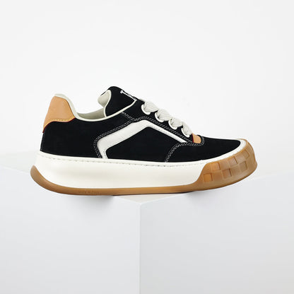 Louis Vuitton Suede Biscuit Sneakers