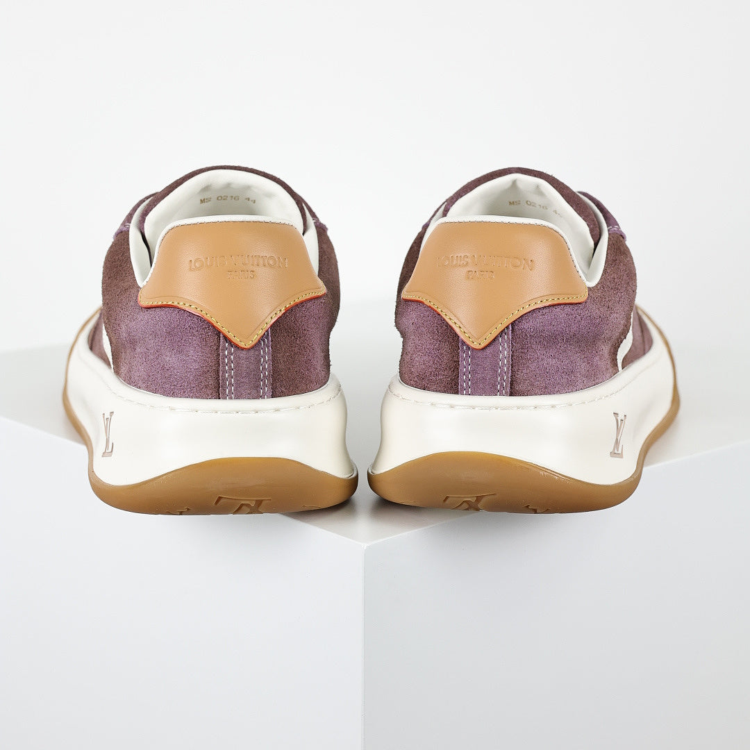 Louis Vuitton Suede Biscuit Sneakers