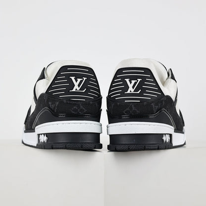 Louis Vuitton LV Trainer X1 Max – Black Denim Edition | Luxury Classic Peak