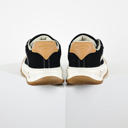 Louis Vuitton Suede Biscuit Sneakers