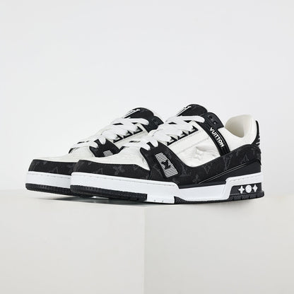 Louis Vuitton LV Trainer X1 Max – Black Denim Edition | Luxury Classic Peak