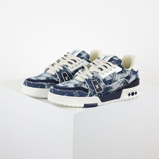Louis Vuitton Trainer X1 Max – New Denim Edition | Luxury Classic Peak